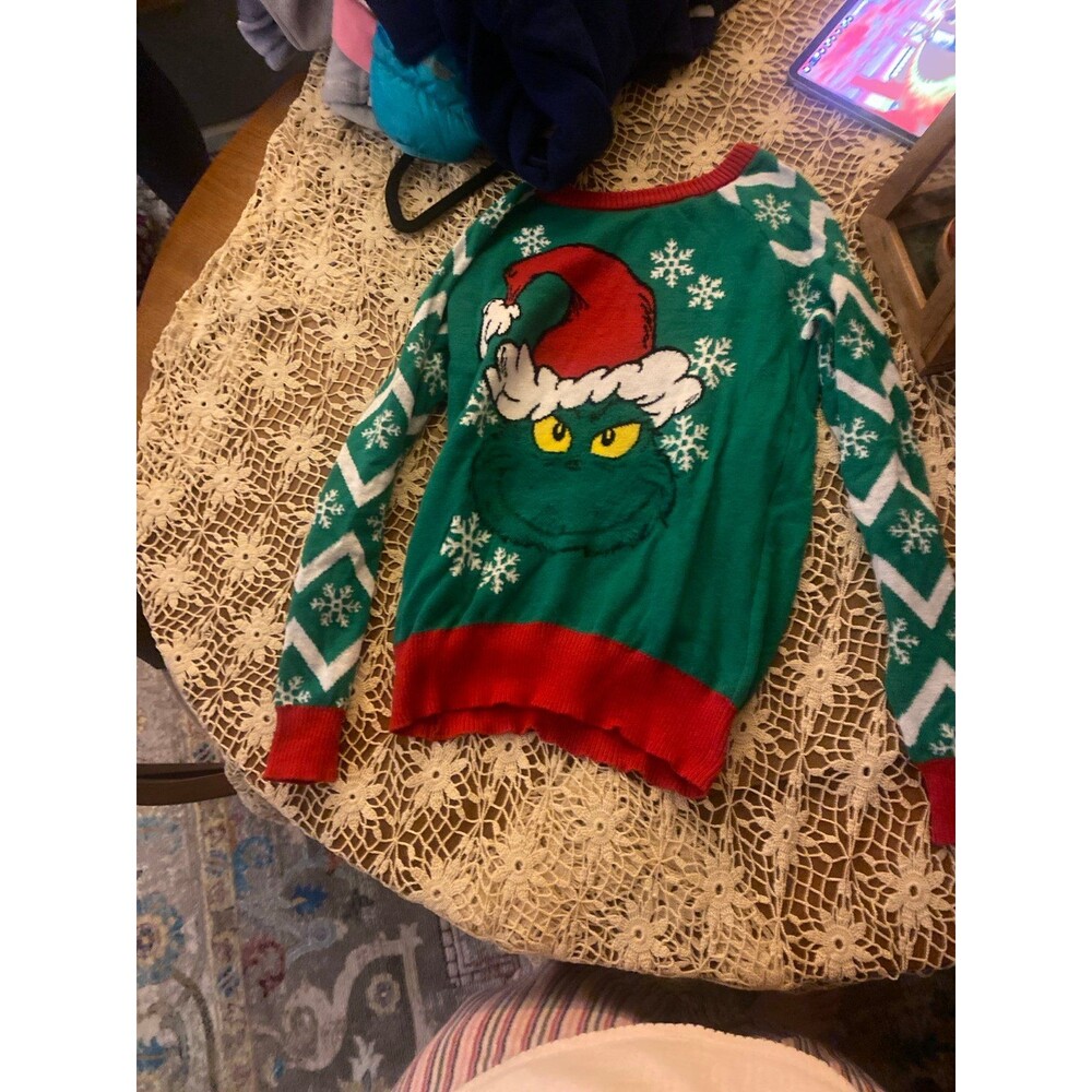 Grinch Christmas Sweater size Small